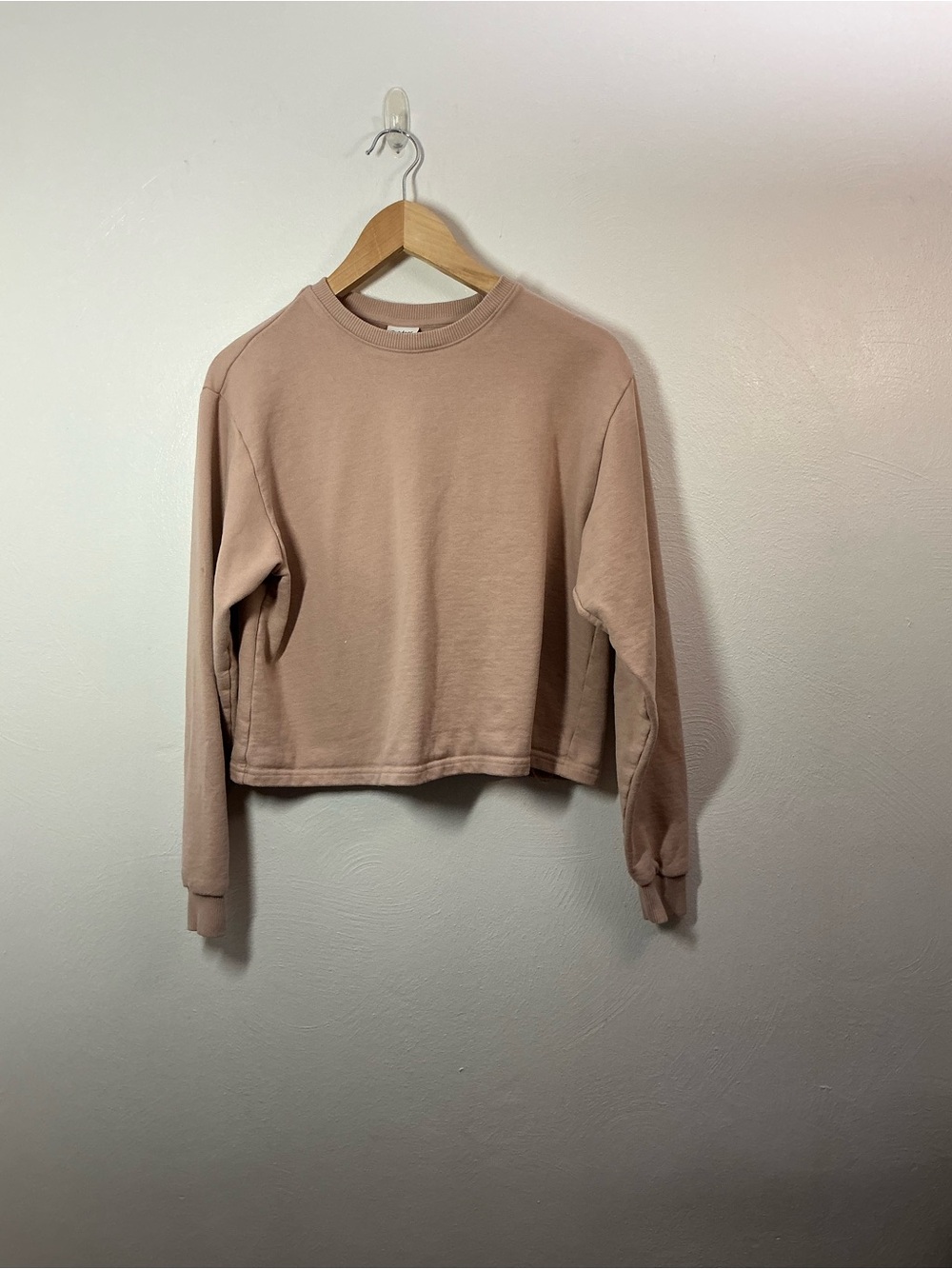 Outdoor Voices Cropped Crewneck Sweatshirt Size Small